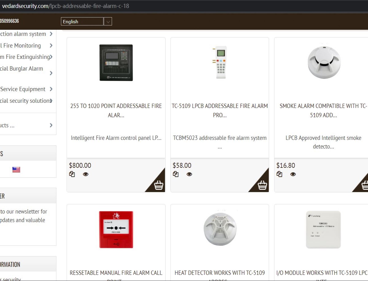 purchase professional fire alarm systems