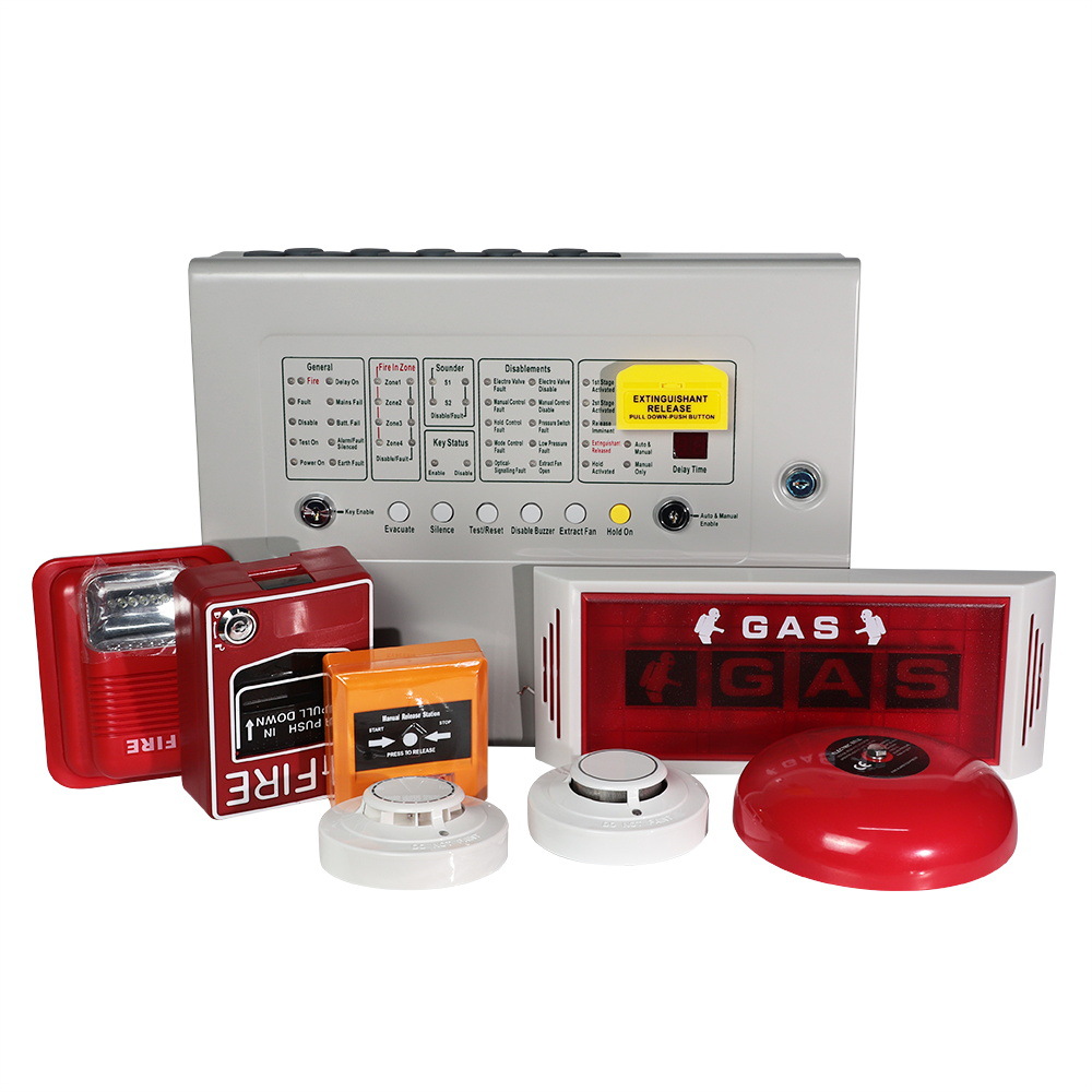 fire extinguishant control panel